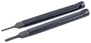 Wheeler 710906 AR15 Bolt Catch Install Punch Kit Black Steel AR Platform Rubber Handle 2 Pieces