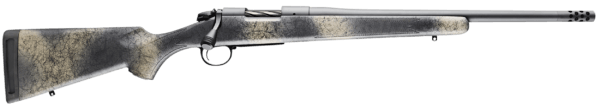 Bergara Rifles B14LM511CF B-14 Ridge Carbon Wilderness 300 Win Mag 3+1 24 Threaded Carbon Fiber Wrapped Barrel  Sniper Gray Cerakote Rec  SoftTouch Woodland Camo Fixed American Style Stock  Omni Muzzle Brake”