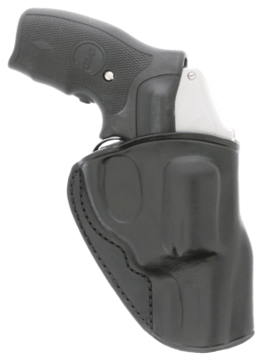 Galco SG164B Stinger OWB Black Leather Belt Slide Fits S&W J Frame Fits 3-3.30″ Barrel Right Hand
