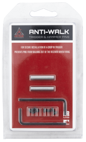 Rise Armament 12005 Anti-Walk Pin Set Anti-Walk Stainless Steel for AR-15 & AR-10