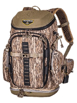 Tenzing TZGTNZBP3061 Voyager Day Pack Mossy Oak Break-Up Country Tricot  Storage Pockets  Removable Waist Belt  Shoulder Harness & Hypalon-Reinforced Stress Points 23″ x 11″ x 8″ Interior Dimensions
