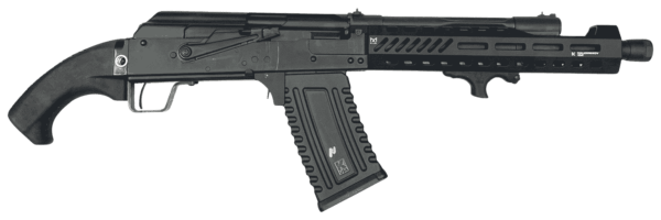 Kalashnikov USA KHAOS Khaos 12 Gauge 5+1 12.68″ Black K-Coat Barrel Black Birds Head Polymer Grips