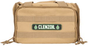 Clenzoil 2366 Universal Gun Care Range Bag Multi-Caliber/Multi-Gauge/Universal 30 Pieces Tan