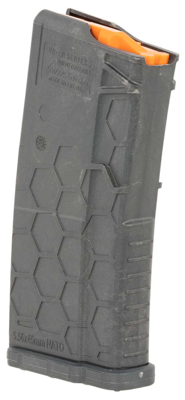 Hexmag HX1020AR15GRY Shorty Gray Polymer 10rd 5.56x45mm NATO for AR-15