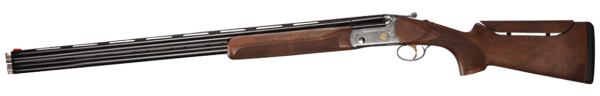 Bettinsoli USA BOSP123022 Omega Sport 12 Gauge Break Open 3″ 2rd 30″ Blued 30″ Vent Rib Barrel Stainless Engraved Stainless Receiver Walnut Wood Fixed w/Adj Comb Stock Ambidextrous Hand