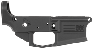 ET Arms Inc ETAGLOW201OMEGA Omega-15 Complete Lower Premium 6 Position ATI SR-1 Deluxe Stock Rubber Overmolded Grip Nano Composite Trigger AR-15 Magazine Compatible