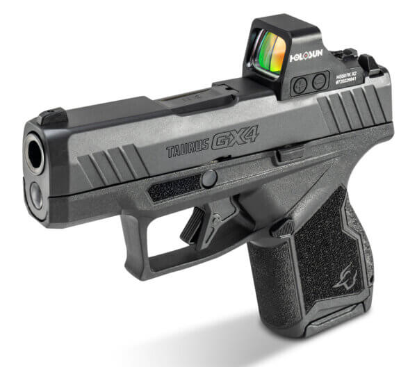 Taurus 1GX4XLP941 GX4 XL 9mm Luger 13+1/11+1 3.70″ Black Steel TORO Optic Cut Slide Polymer Grip Interchangeable Backstrap