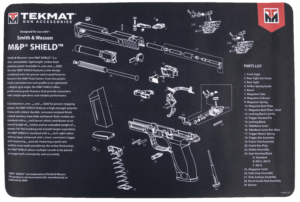 TekMat TEKR17SWMPSHIELD   S&W M&P Shield Parts Diagram 11 x 17″”