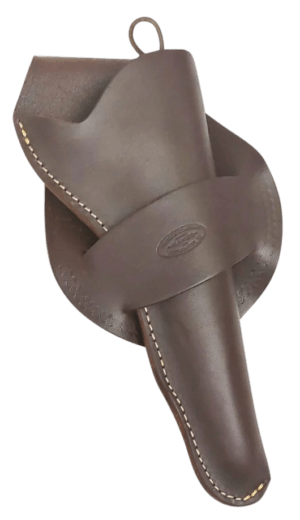 Hunter Company 1089-50 Western OWB Size 50 Antique Brown Leather Belt Slide Fits SA Revolver Fits 6.50-7.50″ Barrel Right Hand