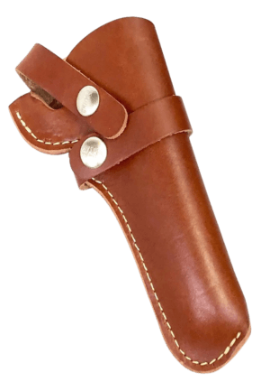 Hunter Company 1100-10 Belt OWB Size 10 Chestnut Tan Leather Belt Loop Fits SA/DA Revolver Fits 6″ Barrel Right Hand Compatible w/ Hunter Buscadero/Straight Cartridge Belts