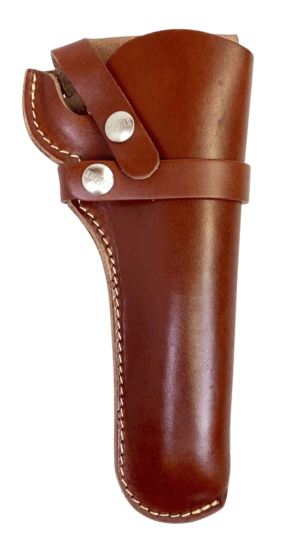 Hunter Company 1100-16 Belt OWB Size 16 Chestnut Tan Leather Belt Loop Fits SA Revolver Fits 4.75-5.50″ Barrel Right Hand Compatible w/ Hunter Buscadero/Straight Cartridge Belts