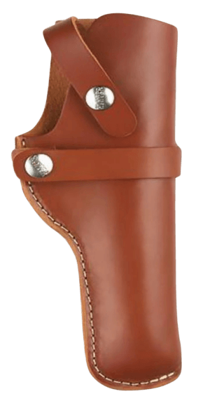 Hunter Company 1100-78 Belt OWB Size 78 Chestnut Tan Leather Belt Loop Fits DA Revolver Fits 8.37″ Barrel Right Hand Compatible w/ Hunter Buscadero/Straight Cartridge Belts