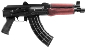 Zastava Arms Usa ZP92762SR ZPAP92 7.62x39mm 30+1 10″ Black Rec/Polymer Grip Serbian Red Wood Handgaurd