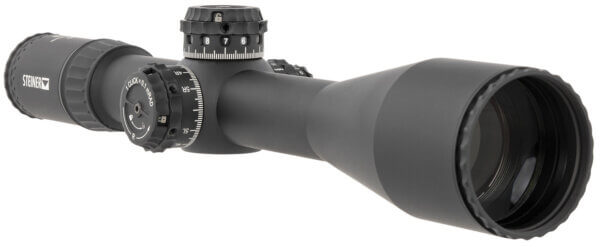 Steiner 5124 T6Xi Black 5-30x56mm 34mm Tube Illuminated MSR2 MIL Reticle First Focal Plane Features Throw Lever