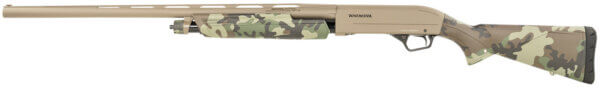 Winchester Repeating Arms 512434292 SXP Hybrid Hunter 12 Gauge 3.5 4+1 (2.75″) 28″ Flat Dark Earth Cerakote Barrel/Receiver  Woodland Camo Furniture  TruGlo Fiber Optic Sight  Includes 3 Invector-Plus Chokes”