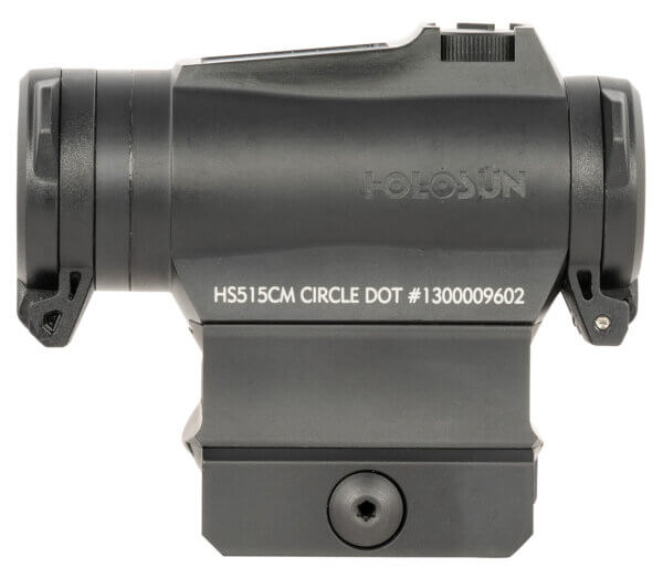 Holosun HS515CM HE515CM  Black Hard Anodized 1x 20mm 20mm Tube 2 MOA Red Dot/65 MOA Red Circle Multi Reticle Reticle 2 MOA/65 MOA Dot Carbine/Rifle