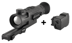 Pulsar PL76555 Thermion 2 LRF XQ50 Pro Thermal Rifle Scope Black 3-12x 50mm 384×288 50Hz Resolution Features Laser Rangefinder