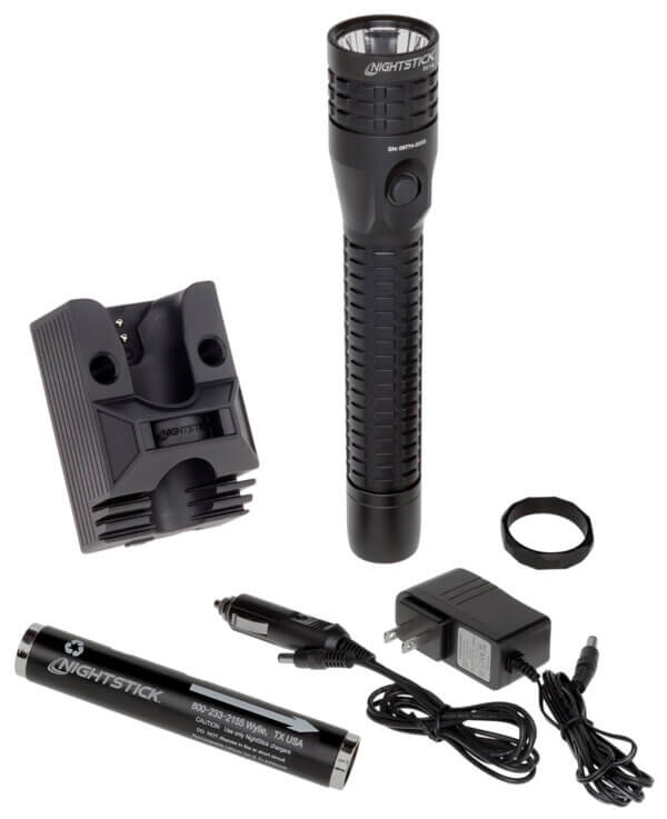 Nightstick NSR9614XL NSR-9614XL  Black Anodized Aluminum White LED 50/200/850 Lumens 42 Meters-325 Meters Beam Distance