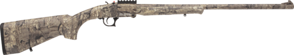 Rock Island SS2024 Single Shot 20 Gauge 1rd 24″ Realtree Timber Iron Front Sight Picatinny Rail Rear