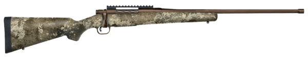 Mossberg 28171 Patriot Predator 7mm PRC 3+1 24″ Fluted & Threaded Patriot Brown Cerakote Barrel/Rec TrueTimber Strata Stock