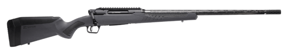 Savage Arms 57894 Impulse Mountain Hunter 308 Win 4+1 22″ Threaded Proof Research Carbon Fiber Barrel Gray AccuStock with Black Rubber Cheek Piece and Grips