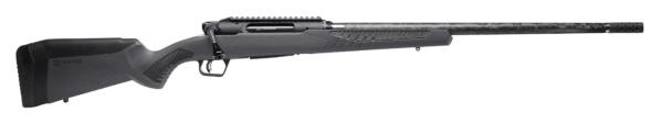 Savage Arms 57899 Impulse Mountain Hunter 30-06 Springfield 4+1 22″ Threaded Proof Research Carbon Fiber Barrel Gray AccuStock with Black Rubber Cheek Piece and Grips