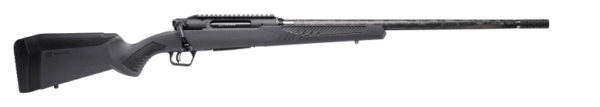 Savage Arms 57901 Impulse Mountain Hunter 7mm Rem Mag 3+1 24″ Threaded Proof Research Carbon Fiber Barrel Gray AccuStock with Black Rubber Cheek Piece and Grips
