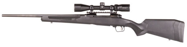 Savage Arms 58013 110 Apex Hunter XP 7mm PRC 2+1 22″ Matte Black Metal Synthetic Stock Vortex Crossfire II 3-9x40mm Scope
