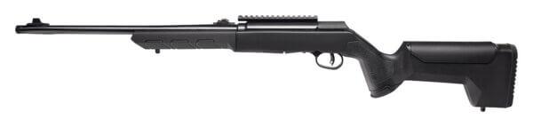 Savage Arms 47260 A22 Takedown 22 LR 10+1 18 Threaded  Blued Barrel/Rec  Black Synthetic Stock with Mag Storage  Optics Mount with Low-Pro Sights”