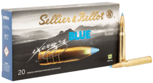 Sellier & Bellot SB308XA eXergy  308 Win 165 gr TAC EX Blue 20rd Box