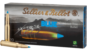 Sellier & Bellot SB308XA eXergy  308 Win 165 gr TAC EX Blue 20rd Box