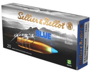 Sellier & Bellot SB308XB eXergy  308 Win 110 gr TAC EX Blue 20rd Box