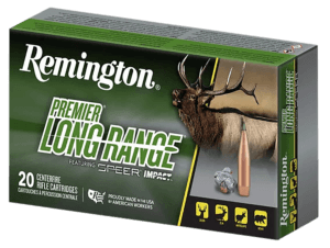 Remington Ammunition R21341 Premier Long Range 6.5 Creedmoor 140 gr Speer Impact 20rd Box