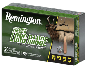Remington Ammunition R21347 Premier Long Range 300 RUM 190 gr Speer Impact 20rd Box