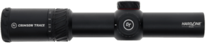 Crimson Trace 013002301 Hardline Black Anodized 1-10x 28mm 34mm Tube Illuminated CT TR1-MIL Reticle