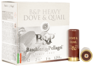 B&P 12B18D6 Dove & Quail  12 Gauge 2.75″ 1 1/8 oz 6 Shot 25rd Box