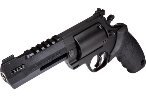 Taurus 2500051RH Raging Hunter  500 S&W Mag 5rd Shot 5.12 Black Black Cylinder Black Black Rubber Grip”