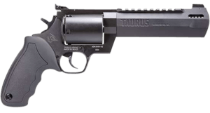 Taurus 2500065RH Raging Hunter  500 S&W Mag 5rd Shot 6.75 Matte Black Matte Black Cylinder Matte Stainless Black Rubber Grip”