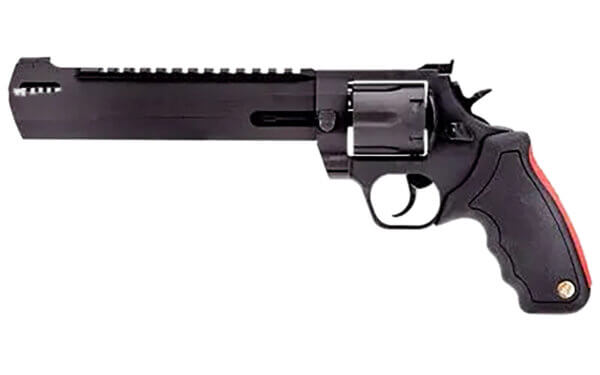 Taurus 2500101RH Raging Hunter  500 S&W Mag 5rd Shot 10 Black Black Cylinder Black Black Rubber Grip”
