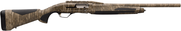 Browning 011745321 Maxus II Rifled Deer 12 Gauge 3 4+1 (2.75″) 22″ Fully Rifled Barrel  Mossy Oak Bottomland  Synthetic Furniture w/Overmolded Grip Panels  Weaver Style Scope Mount”
