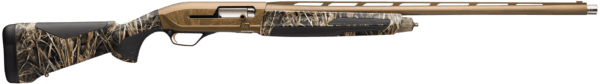 Browning 511747205 Maxus II Wicked Wing 12 Gauge 3.5 4+1 (2.75″) 26″ Burnt Bronze Cerakote Barrel/Rec  Realtree Max-7 Camo Stock w/SoftFlex Cheek Pad & Overmolded Grip Panels”
