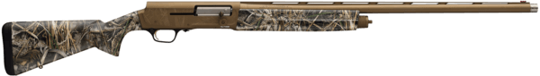 Browning 0119112005 A5 Wicked Wing 12 Gauge 26 Barrel 3.5″ 4+1   Burnt Bronze Cerakote/Rec  Realtree Max-7 Camo Synthetic Stock With Close Radius Pistol Grip”