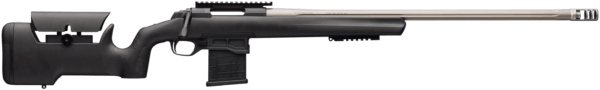 Browning 035560291 X-Bolt Target Max 6mm Creedmoor 10+1 26 Satin Gray Bull/Fluted Barrel  Matte Blued Steel Receiver  Matte Black Fixed Max Adj Comb Stock  Right Hand”