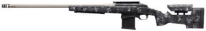 Browning 035561218 X-Bolt Target Pro McMillan 308 Win 10+1 26″ Satin Gray Heavy Fluted Barrel  Matte Blued Steel Receiver  Matte Black with Gray & White Splatter Fixed McMillan A3-5 w/Adjustable Comb Stock  Right Hand