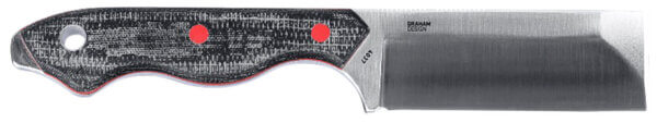 CRKT 4037 Razel 2.97″ Fixed Plain Satin D2 Steel Blade/Weathered Resin Infused Fiber Handle Includes Sheath