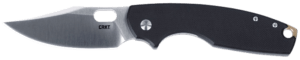 CRKT 5321 Pilar IV 3.09″ Folding Plain Satin D2 Steel Blade/Black/SS G10/SS Handle Includes Pocket Clip
