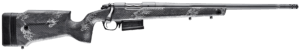 Bergara Rifles B14SM759 B-14 Crest 6.5 PRC 3+1  20 Sniper Gray Cerakote Steel Barrel  Sniper Gray Cerakote Steel Receiver  Carbon Fiber w/Black & Gray Splatter Fixed Monte Carlo w/High Comb Stock  Right Hand”