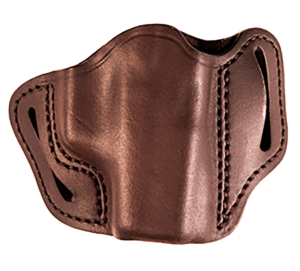 Uncle Mikes-leather(1791) UMIWB6MBLR Inside the Waistband Holster IWB Size 06 Matte Black Leather Belt Clip Fits 1911 5″ Right Hand