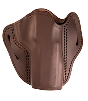 Uncle Mikes-leather(1791) UMOWB4BRWR Outside The Waistband Holster OWB Size 04 Brown Leather Belt Slide Fits Sig P320 Right Hand
