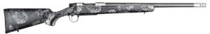 Christensen Arms 8010632200 Ridgeline FFT Full Size 7mm PRC 3+1 22 Carbon Fiber Steel Threaded Barrel  Burnt Bronze Cerakote Aluminum Receiver  Green w/Black/Tan Accents Fixed Sporter w/Flash Forged Technology Stock  Right Hand”